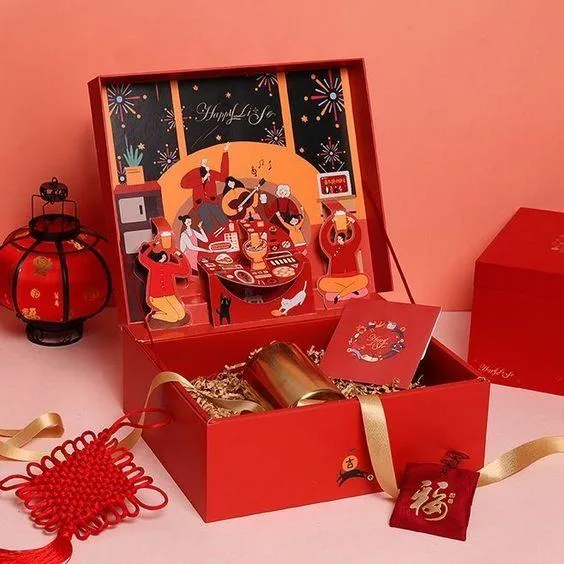 Hộp quà tết cho nhân viên