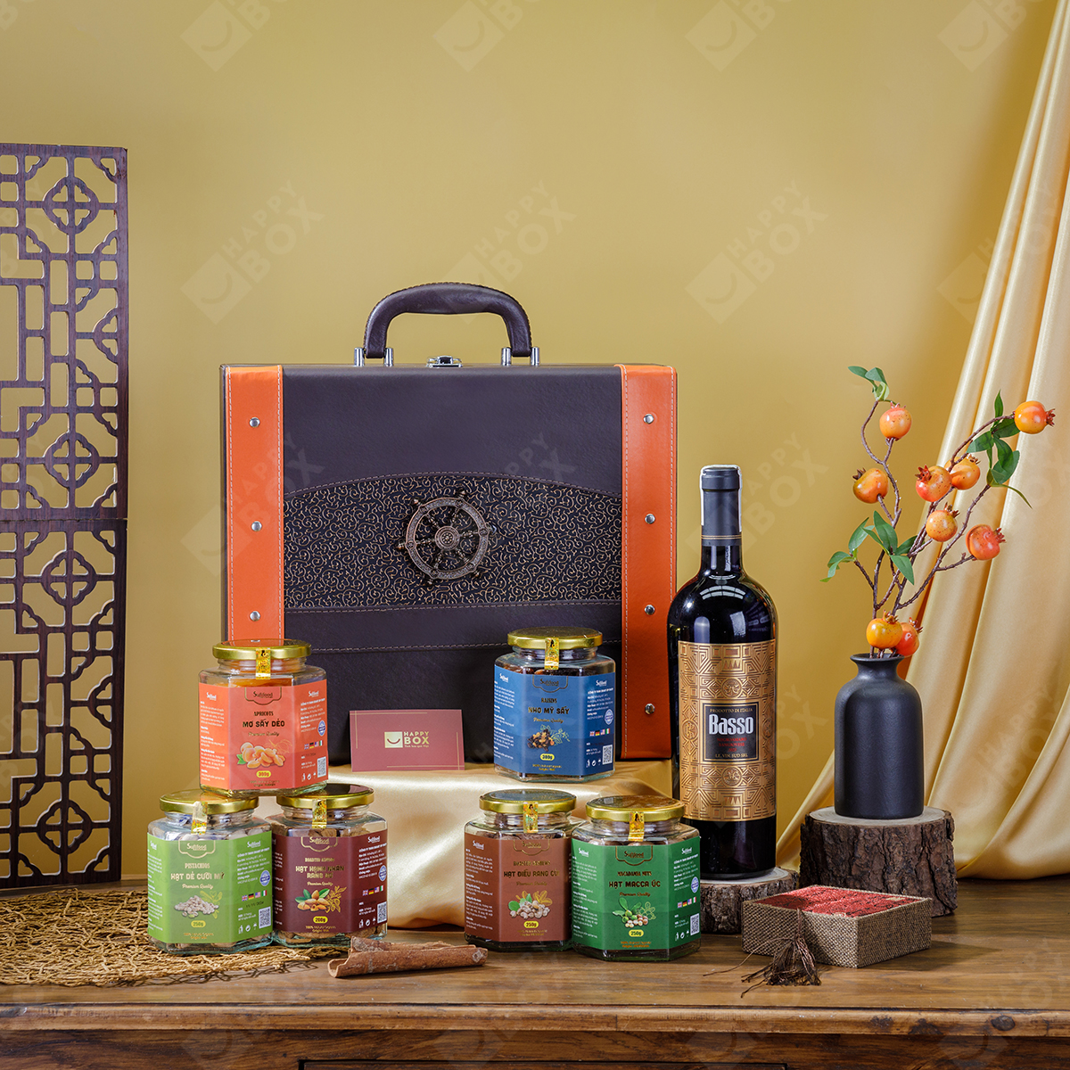 Hộp Quà Tết cao cấp sang trọng