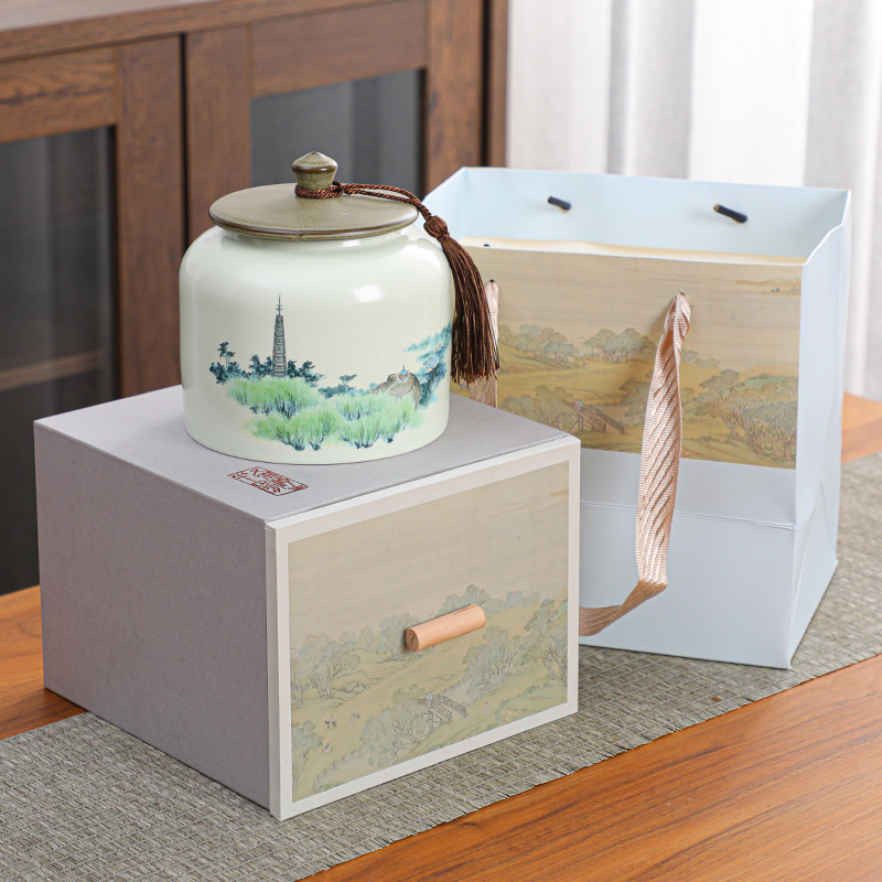 Hộp Quà Tặng Hũ Sứ