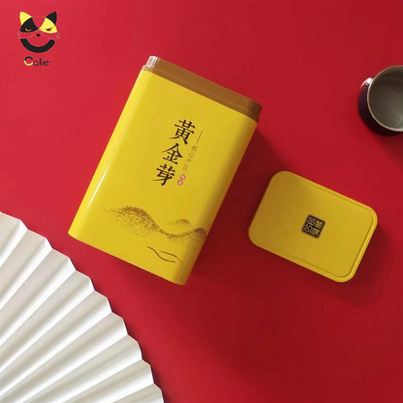 Hộp đựng chè sắt không rỉ nhiều mẫu