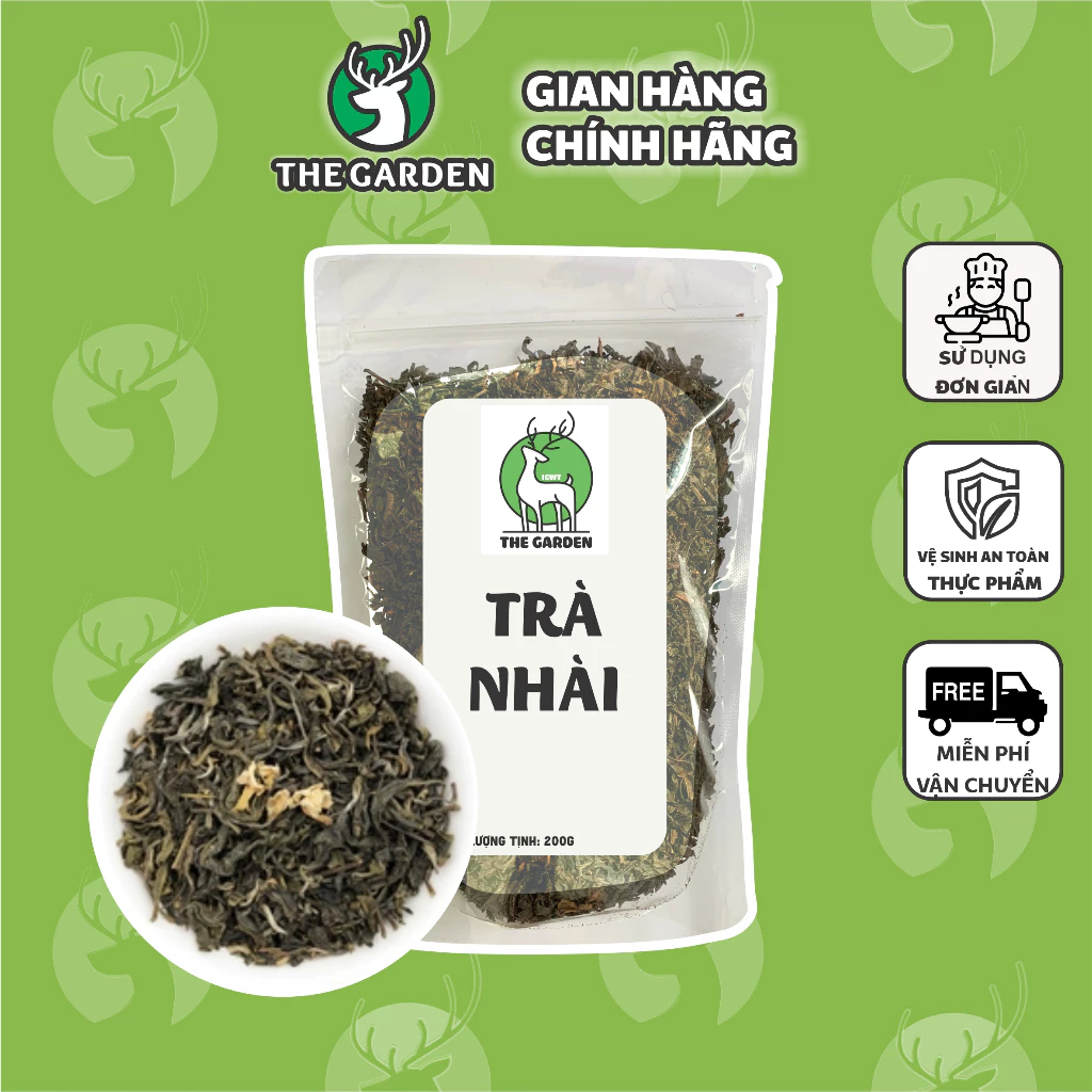 Trà xanh nhài cao cấp