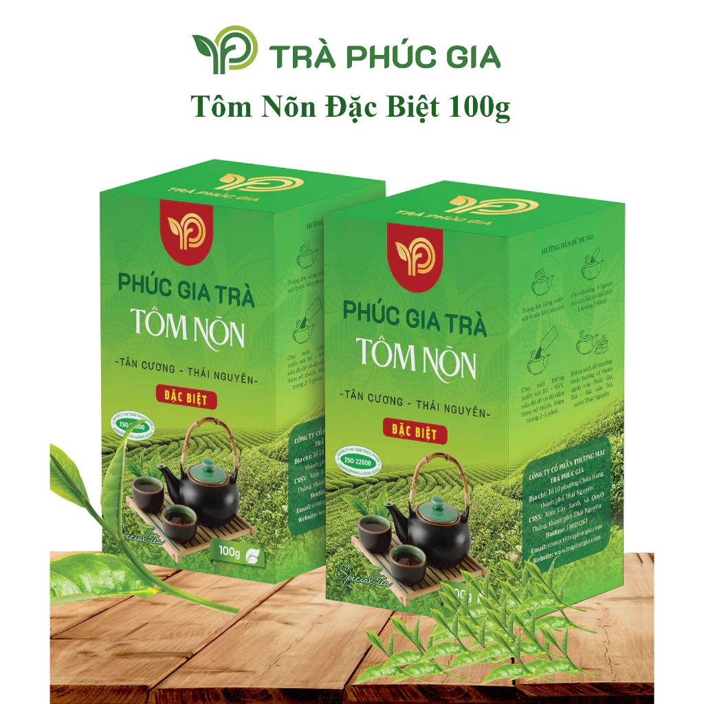 Trà xanh Thái Nguyên, Phúc Gia Trà Tôm Nõn đặc biệt